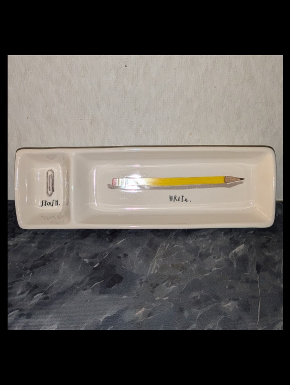 4pc Rae Dunn Artisan Collection By Magenta,"Write" & "Create" the"Note" +"Pencil - Picture 5 of 7